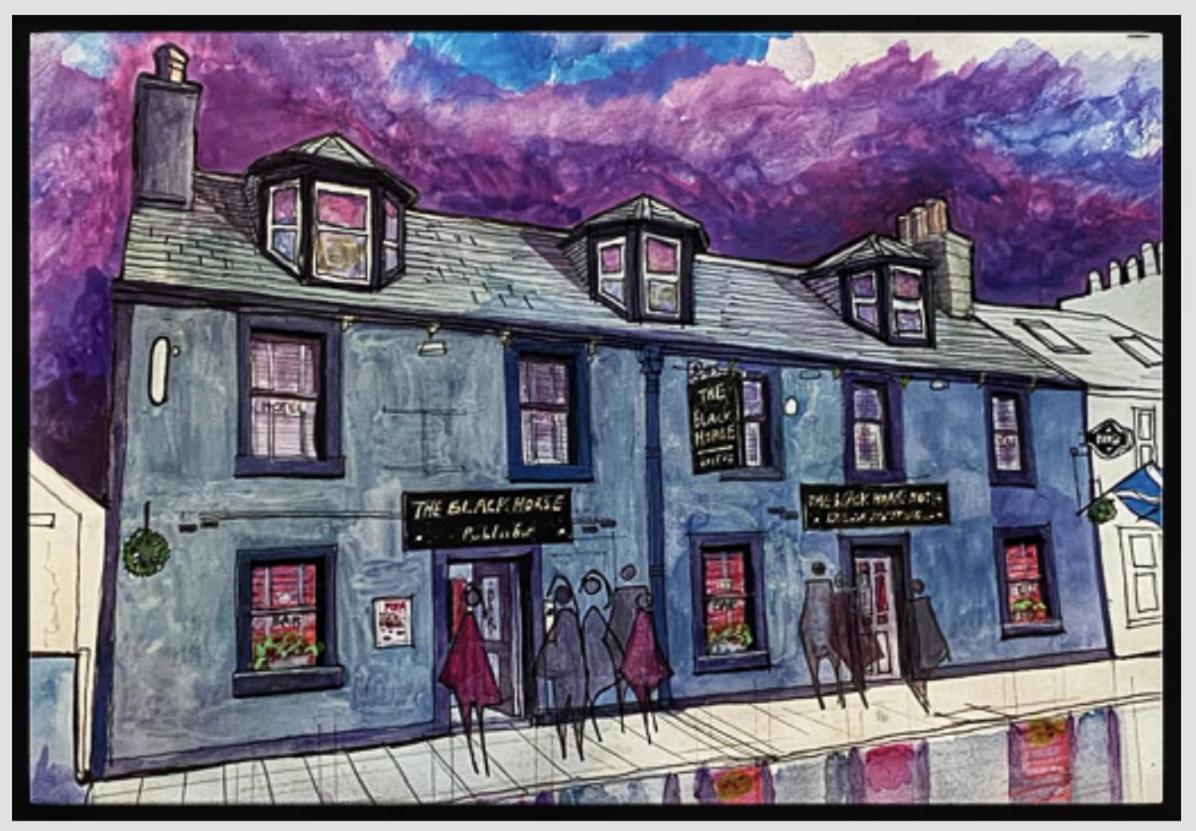 ניוטון סטיוארט The Blackhorse Accommodation מראה חיצוני תמונה